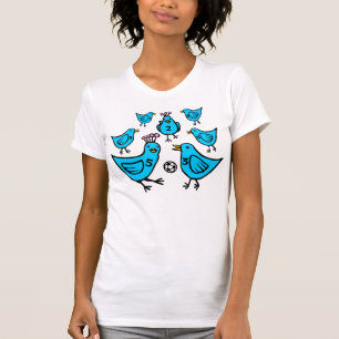 Football vogels afspelen - kleur t-shirt
