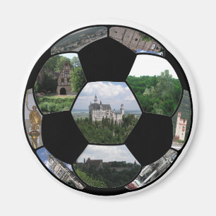 Football voor Duitsland Magneet