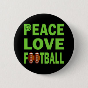 FOOTBALL VREDESVERLIES RONDE BUTTON 5,7 CM