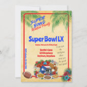 Football Watch Party Invitation (Devant)