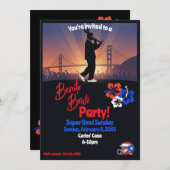 Football Watch Party Invitation (Devant / Derrière)