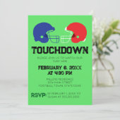 Football Watch Party Invitation (Debout devant)