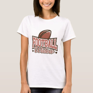 Football weduwe t-shirt
