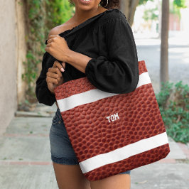 Football ziet er persoonlijk uitzien crossbody tas