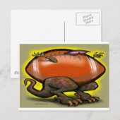 FootballaSaurus Rex Briefkaart (Voorkant / Achterkant)