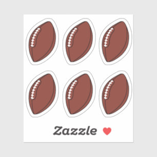 Footballs ballen pack sticker