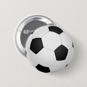 Footballs kogel ronde button 5,7 cm (Voorkant /achterkant)