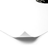 Footballs ster perfect poster (Hoek)