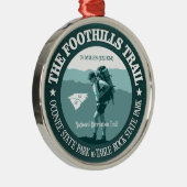 Foothills Trail Metalen Ornament (Rechts)