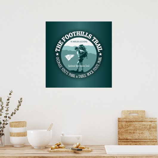 Foothills Trail Poster (Keuken)