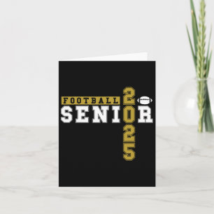 Footll Senior Night Footll Senior 2025 Afstuderen Kaart