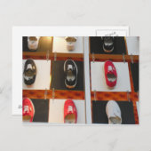 Footprint Shoe Briefkaart (Voorkant / Achterkant)