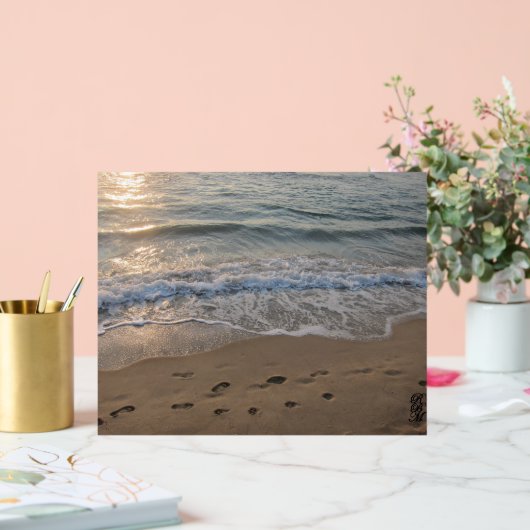 Footprints in the Sand (Mariage)