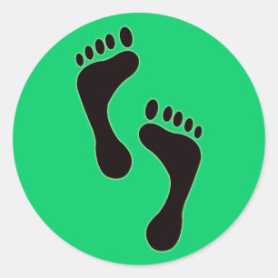 Footprints Sticker