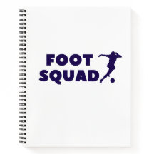 Footsqua spiraal Notitieboek Stijl: 8,5" x 11" spi