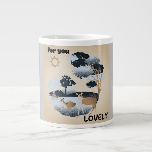 For animals lover extra grote beker (Voorkant)