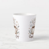 For Coffee lovers. Cup of Joy. Small Latter mug (Devant)