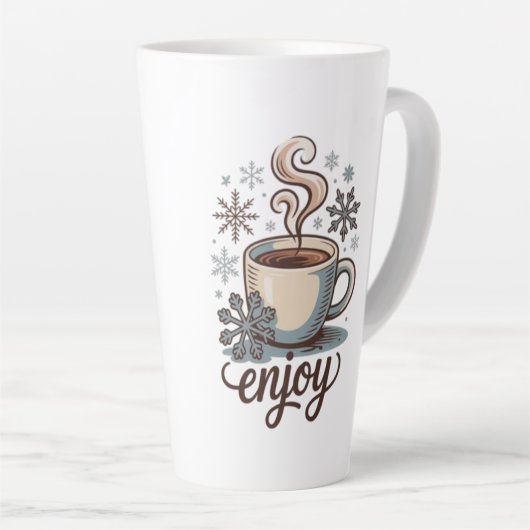 For Coffee lovers. Enjoy your cup of coffee. Mug (Angle droit)