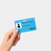 For Display Only Flying Car License Badge (Handheld)