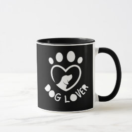 for dog lovers with the quote "Dog lover" Mok