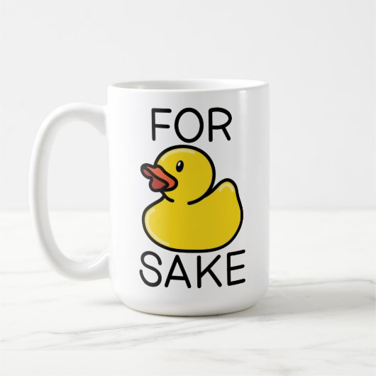 For Duck Sake Coffee Mug Koffiemok (Links)