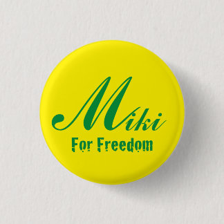 For Freedom miki Ronde Button 3,2 Cm