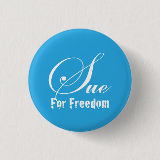 For Freedom sue Ronde Button 3,2 Cm