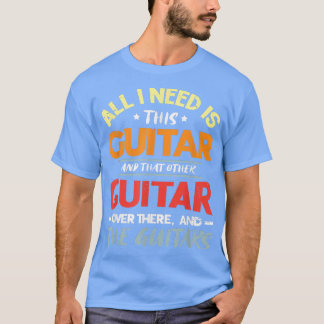 For Guitarist & Musician, Music & Bass FanAcoustic T-shirt