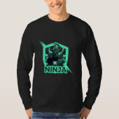 FOR LOVERS OF GAMES ( NINJAAAAAAAA) T-SHIRT (Voorkant)
