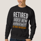 For Men Retired Retro Retired Husband D Trui (Voorkant)