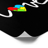 For Men Women Autism Awareness Tee Plus Size  Poster (Hoek)