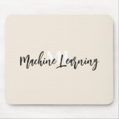 For ML Lovers & Tech Enthusiasts – Sleek Mousepad Muismat (Voorkant)