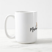 For ML Lovers & Tech Enthusiasts – White ML Mug 💻 (Gauche)