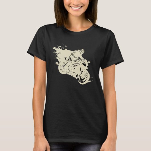 for motorcyclists motorcycles t-shirt (Voorkant)