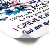 For My Husband In Heaven I Missed You Today Poster (Hoek)