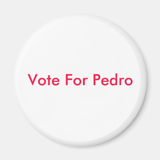 For Pedro Magneet (Voorkant)
