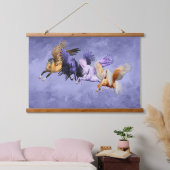For Pegasi Flying Horses Pegasus Stallions Hangend Wandkleed (Slaapkamer)