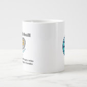 For People who think Walking is Cardio XL Mug (Devant)