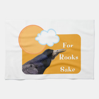 For Rooks Sake - een eerbetoon aan de machtige vog Theedoek