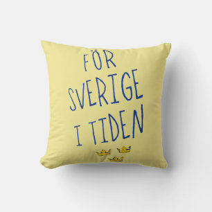 För Sverige i Tiden Sierkussen, Zweedse Motto Kussen