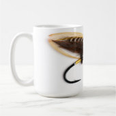 For the fisherman: Blue Charm Salmon Fly Mug Koffiemok (Links)