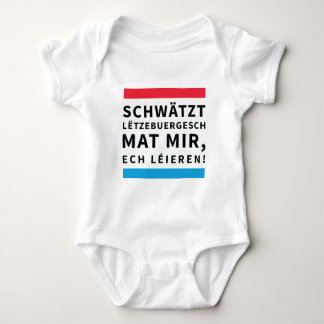 For Toddlers who Learn Luxembourgish Romper