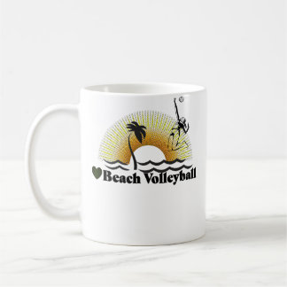 For Volleyball Fans Beach Volleyball Trendy Koffiemok