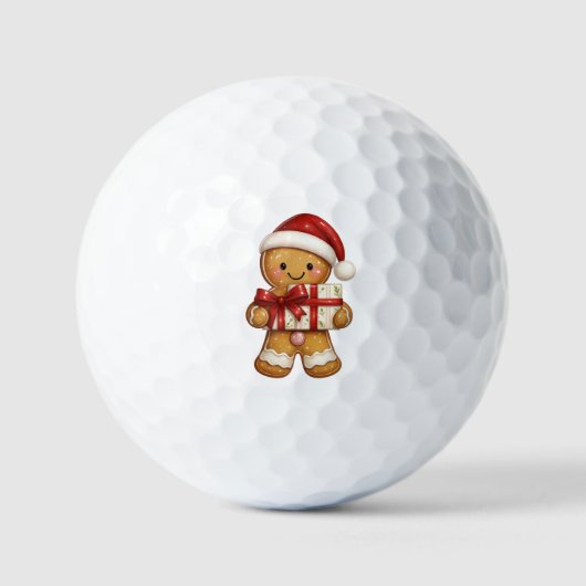 For You! Gingerbread Golfballen (Voorkant)