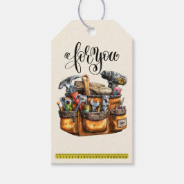 For You With Love - See Back - Gift Tags Cadeaulabel