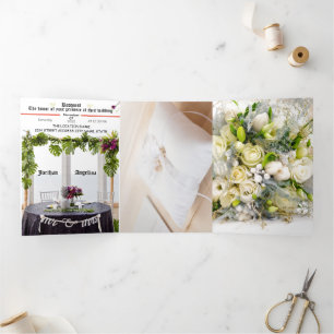 Foral & Elegante Faire-part de mariage