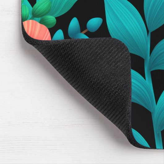 Foral en glamour Seamless Pattern Natural Spring Muismat (Hoek)