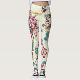 Foral Women's Leggings: Verhoog uw stijl legging