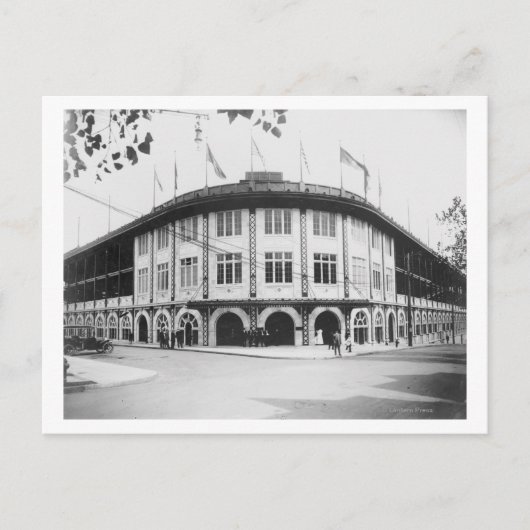 Forbes Field Stadium Pittsburgh Baseball Briefkaart (Voorkant)