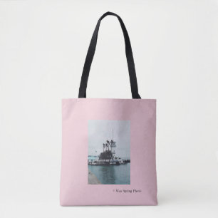 Forbes Island San Francisco, Californische Canvas Draagtas